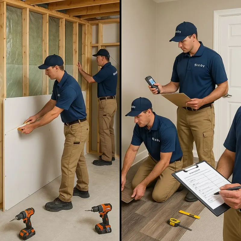 Repairs and Reconstruction process in Fuller Heights, FL