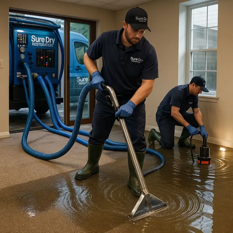 Water Extraction and Removal process in Fuller Heights, FL